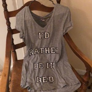 Pink Brand Tee Nightgown
